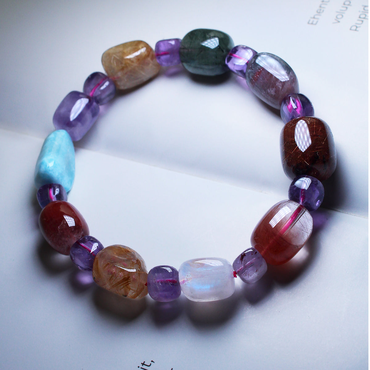 A Little of Everything | Natural Crystal Bracelet