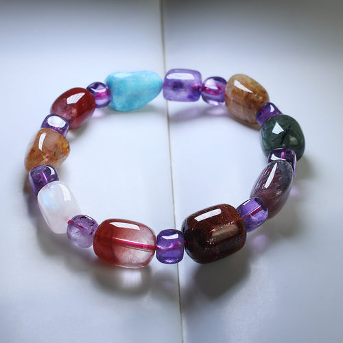 A Little of Everything | Natural Crystal Bracelet