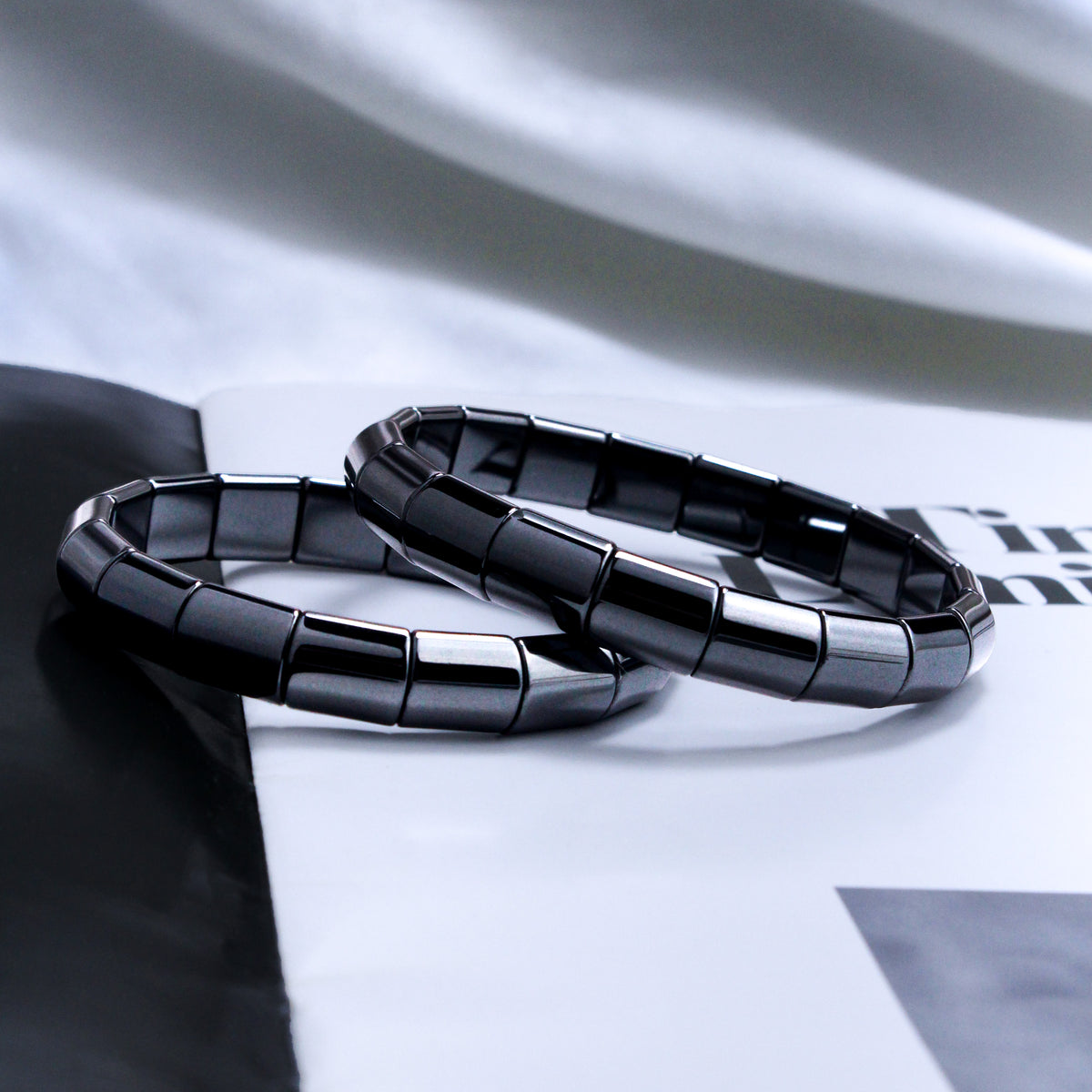 Iron Glow | Hematite Bracelet