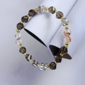 JHUMEN Earth & Ember | Smoky Citrine, Phantom Quartz & Hematoid Quartz Bracelet