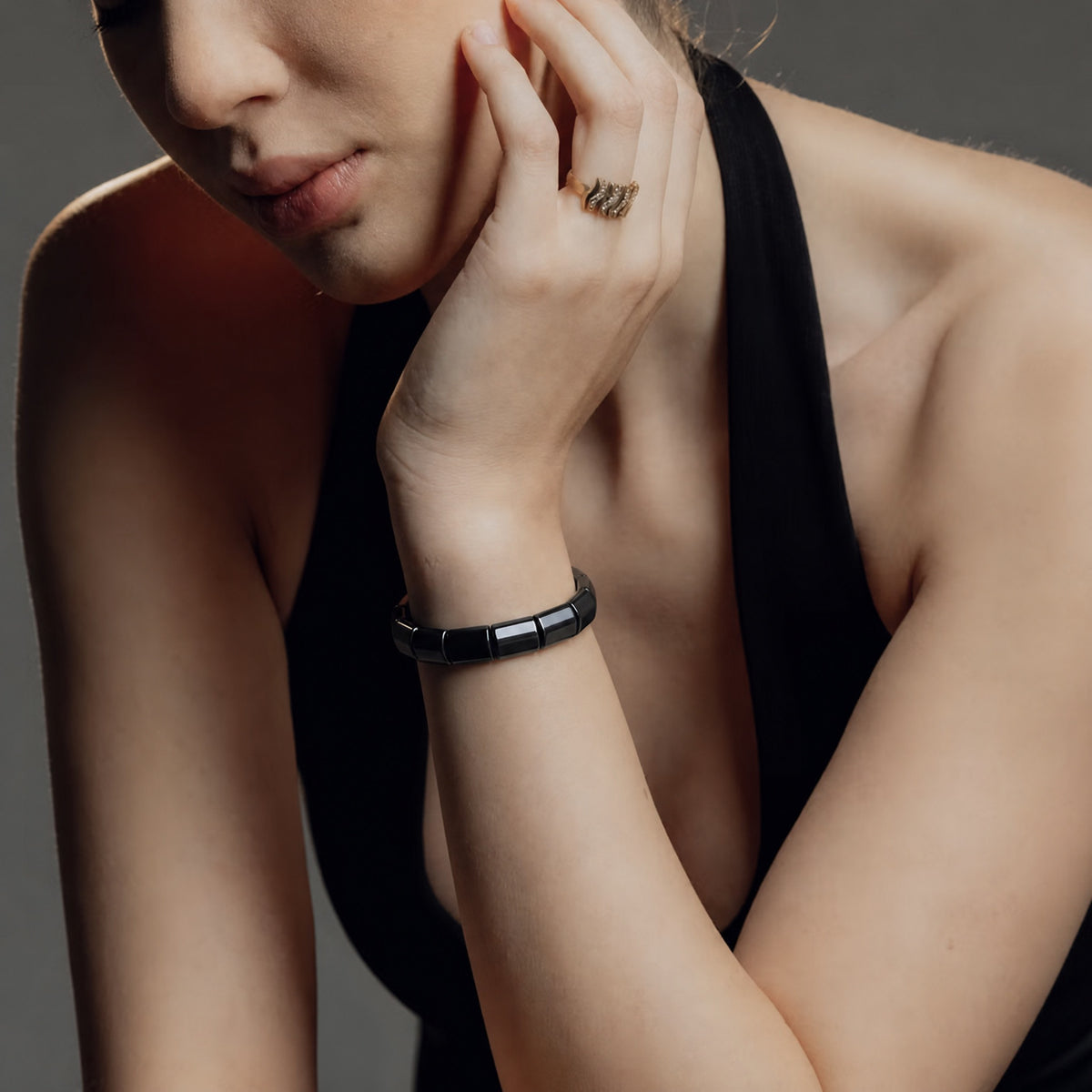 Iron Glow | Hematite Bracelet